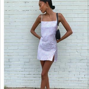 Mini satin Princess Polly dress